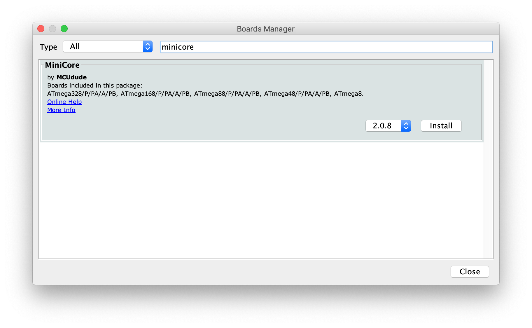 Arduino ISP sketch prepared for programming BinWatch